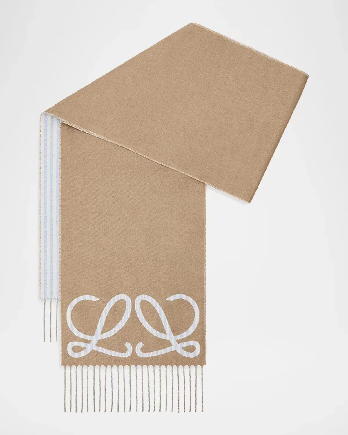 Anagram Silk-Cashmere Scarf by LOEWE