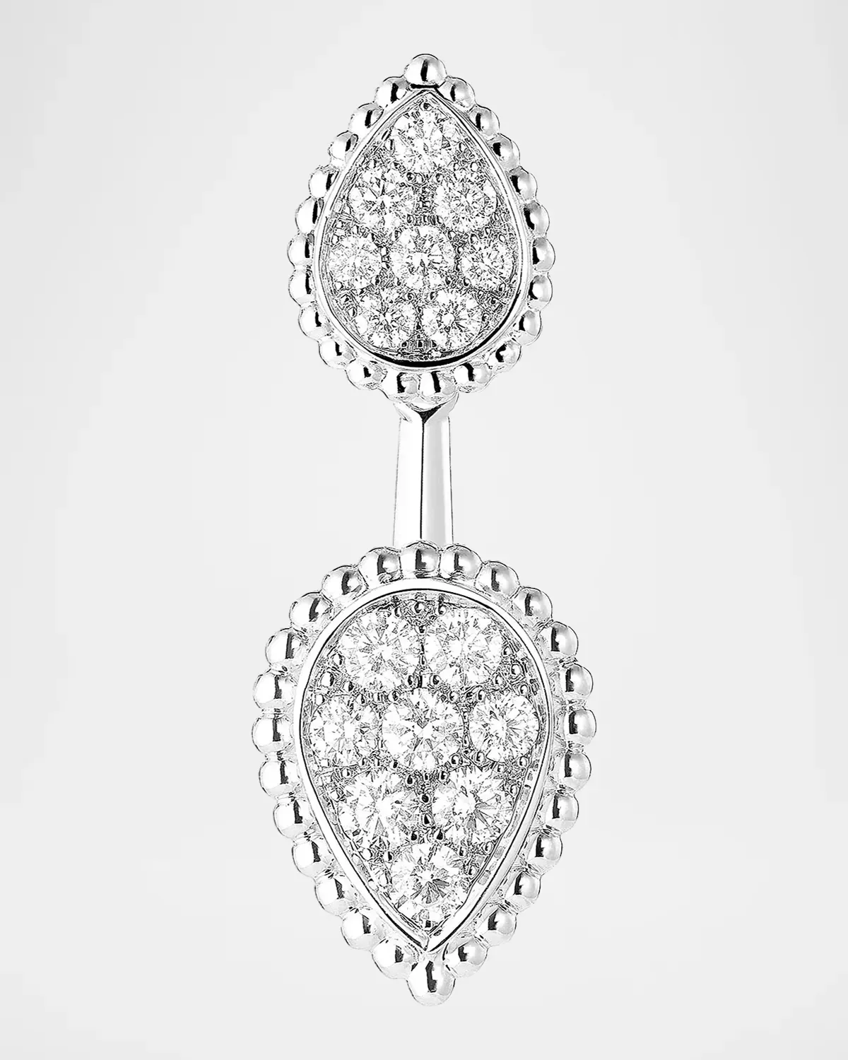 Serpent Boheme 18K White Gold & 0.49 TCW Diamond Single Stud Earring by Boucheron