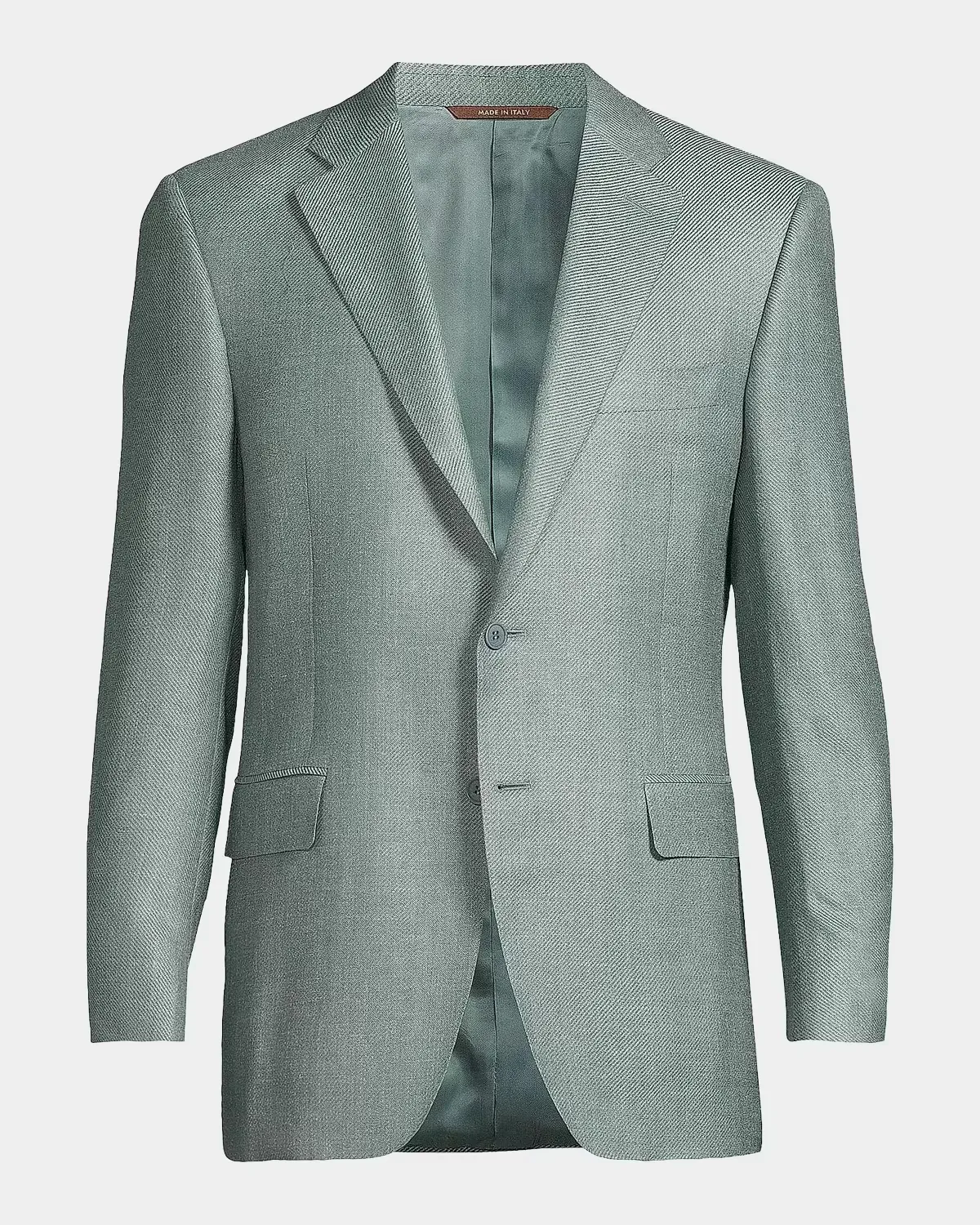 Lux Solid Diagonal Weave Sportcoat by Canali