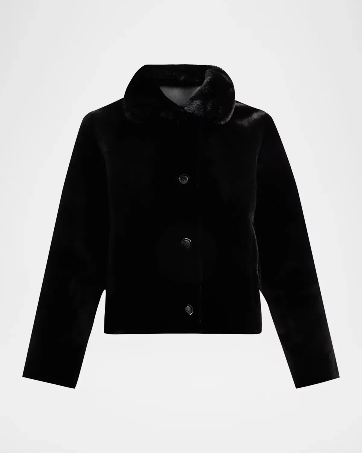 Delphine Reversible Faux-Fur Jacket by Generation Love