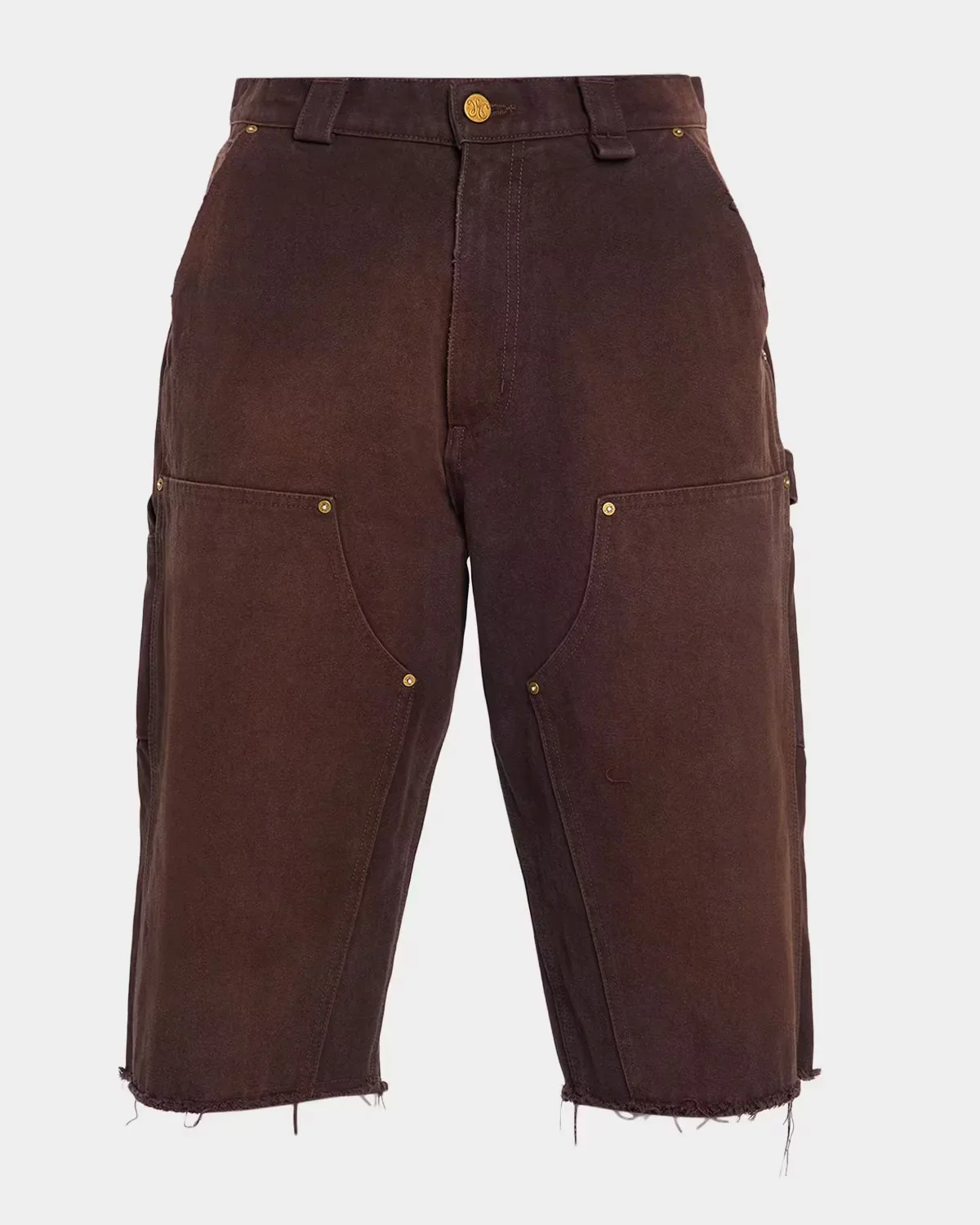Wide-Leg Carpenter Shorts by Willy Chavarria