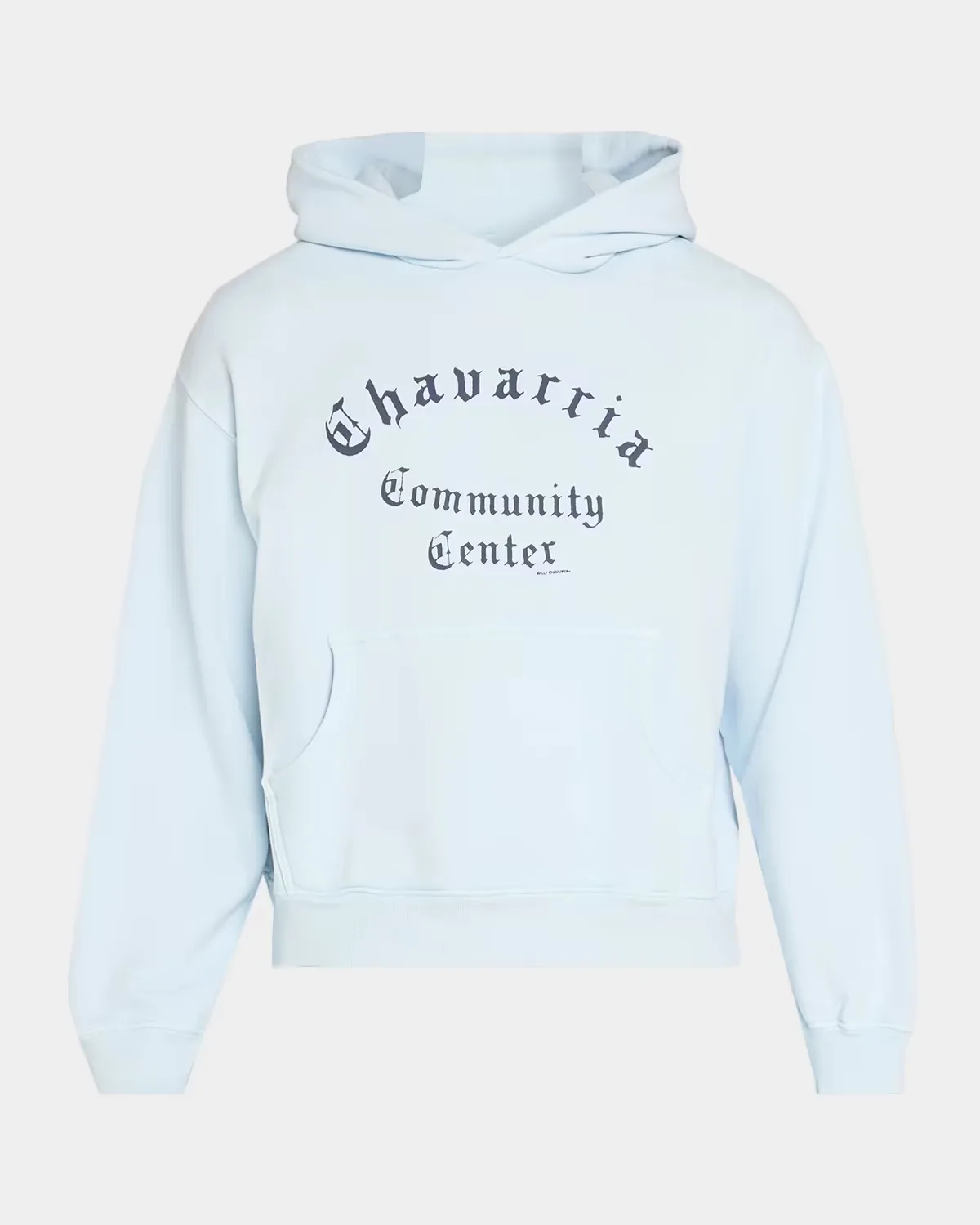 Chavarria Community Center Cotton Hoodie by Willy Chavarria