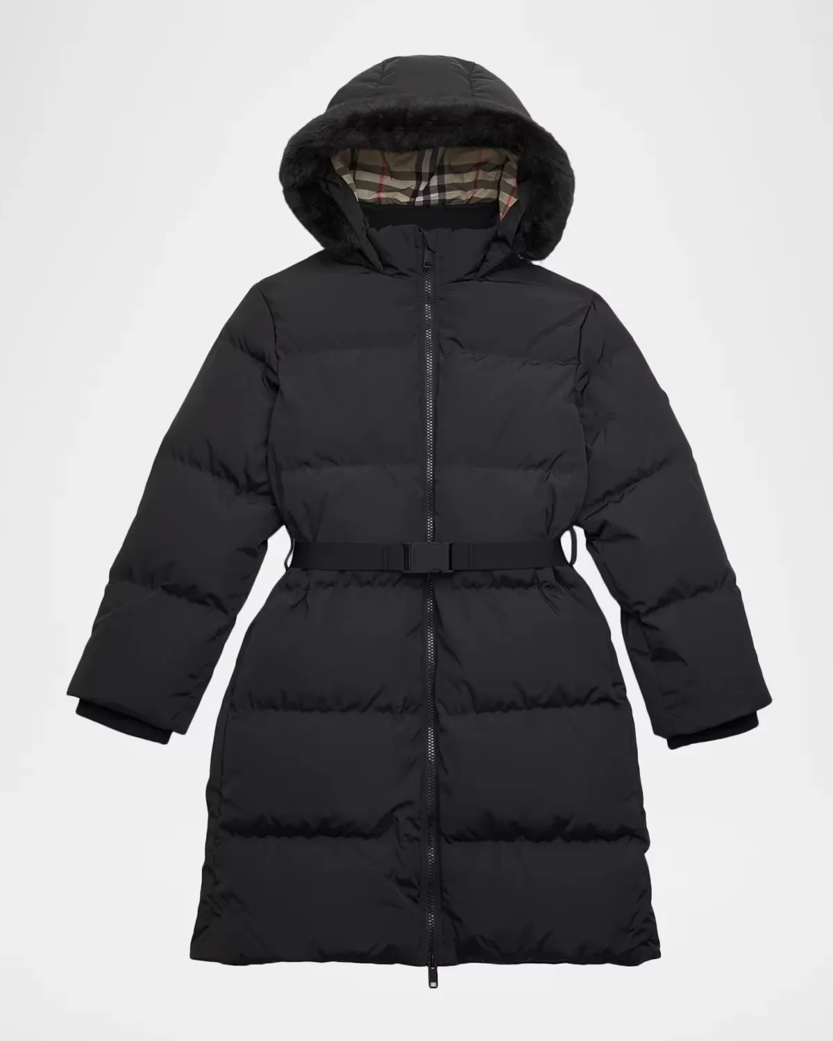 Janine Hooded Down Puffer Jacket by Burberry