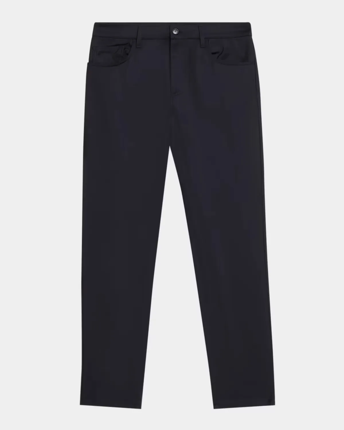 Cotton Slim-Straight Fit Five-Pocket Pants by Canali