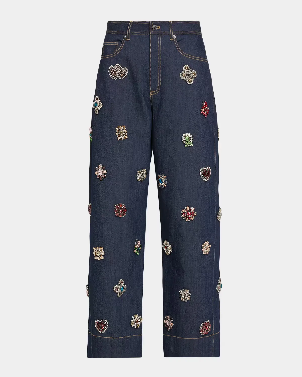 Baroque Embellished Hayden Jeans by Cinq  Sept