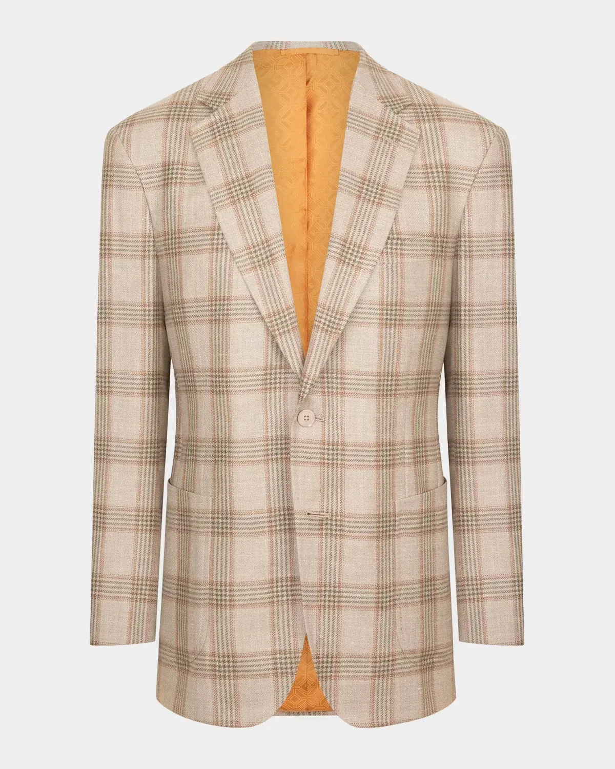Wool Overplaid Single-Breasted Sport Coat by Stefano Ricci