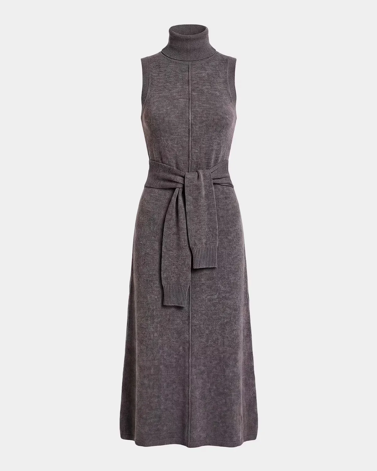 Zinnia Sleeveless Turtleneck Midi Sweater Dress by NICHOLAS