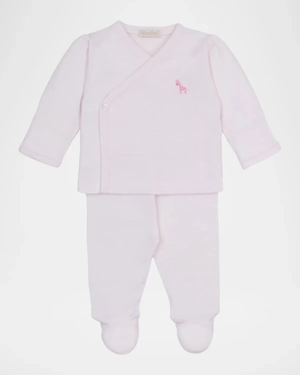 Jacquard Top & Footed Pants Set by Kissy Kissy
