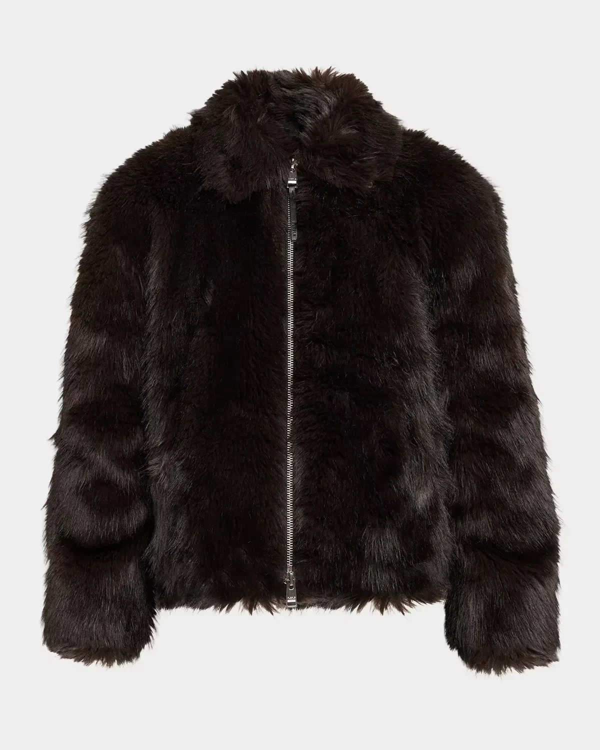 Faux-Fur Shawl Jacket by PURPLE