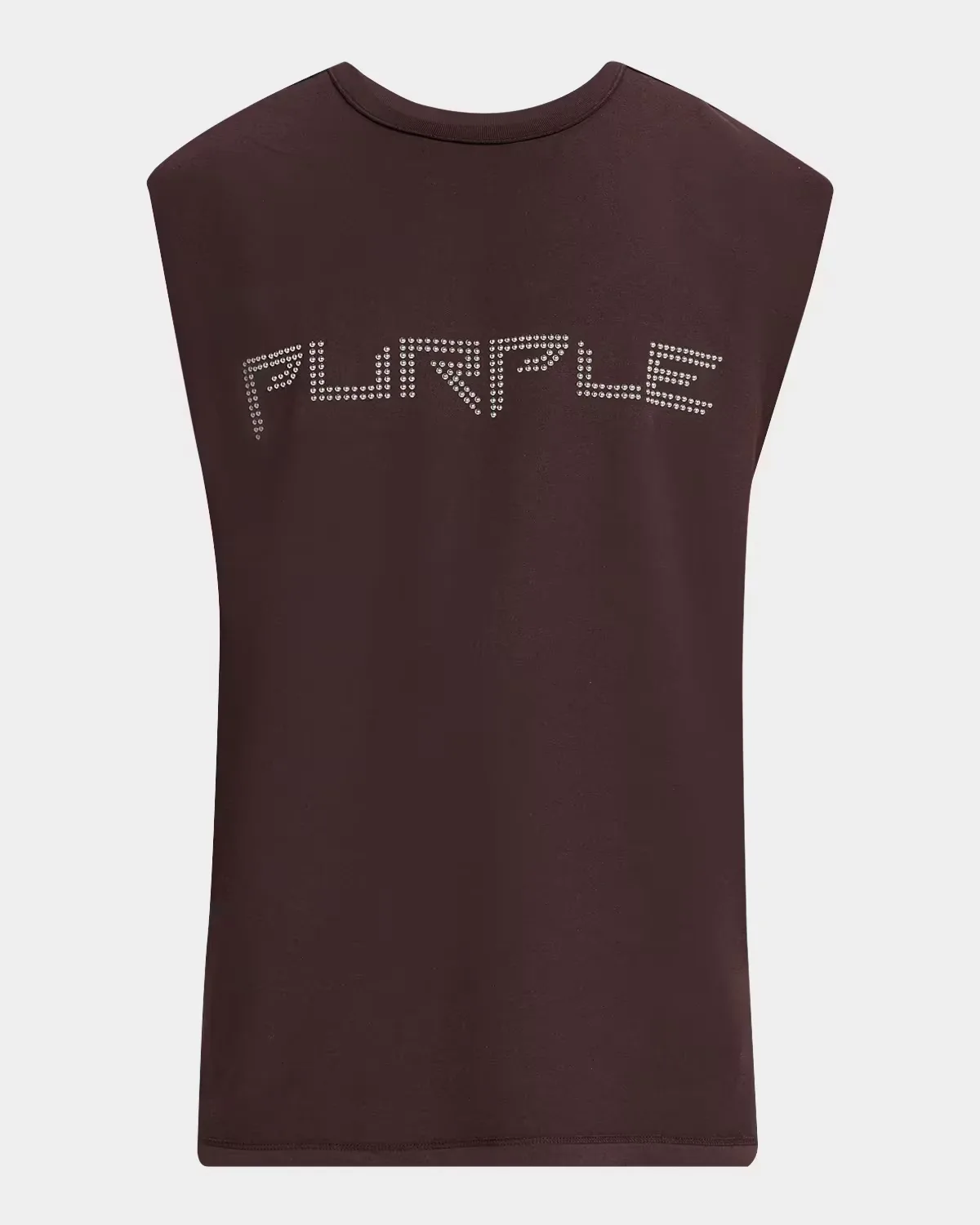 Logo Cotton Jersey Tank by PURPLE