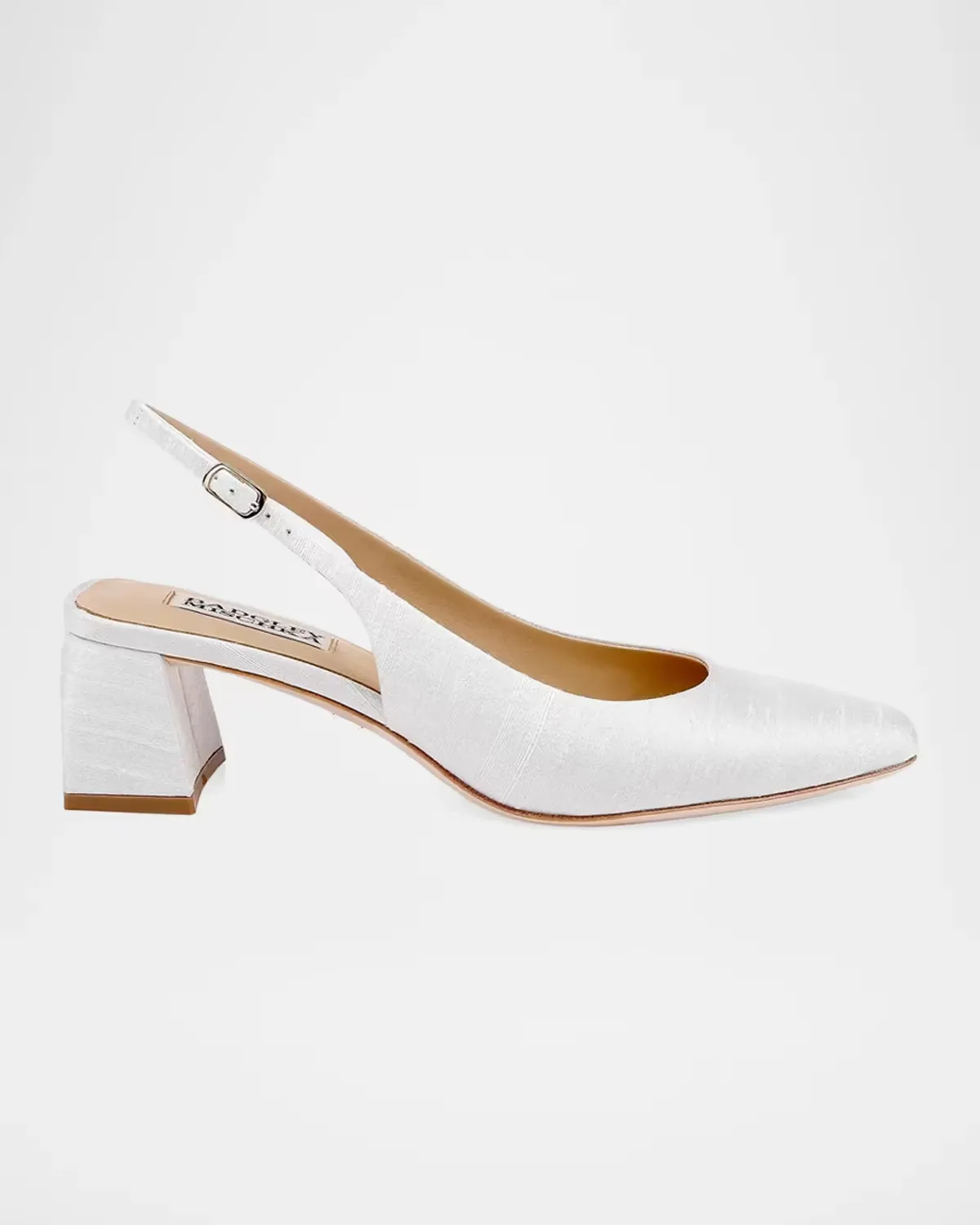 Oaklee 50MM Silk Slingback Pumps by Badgley Mischka