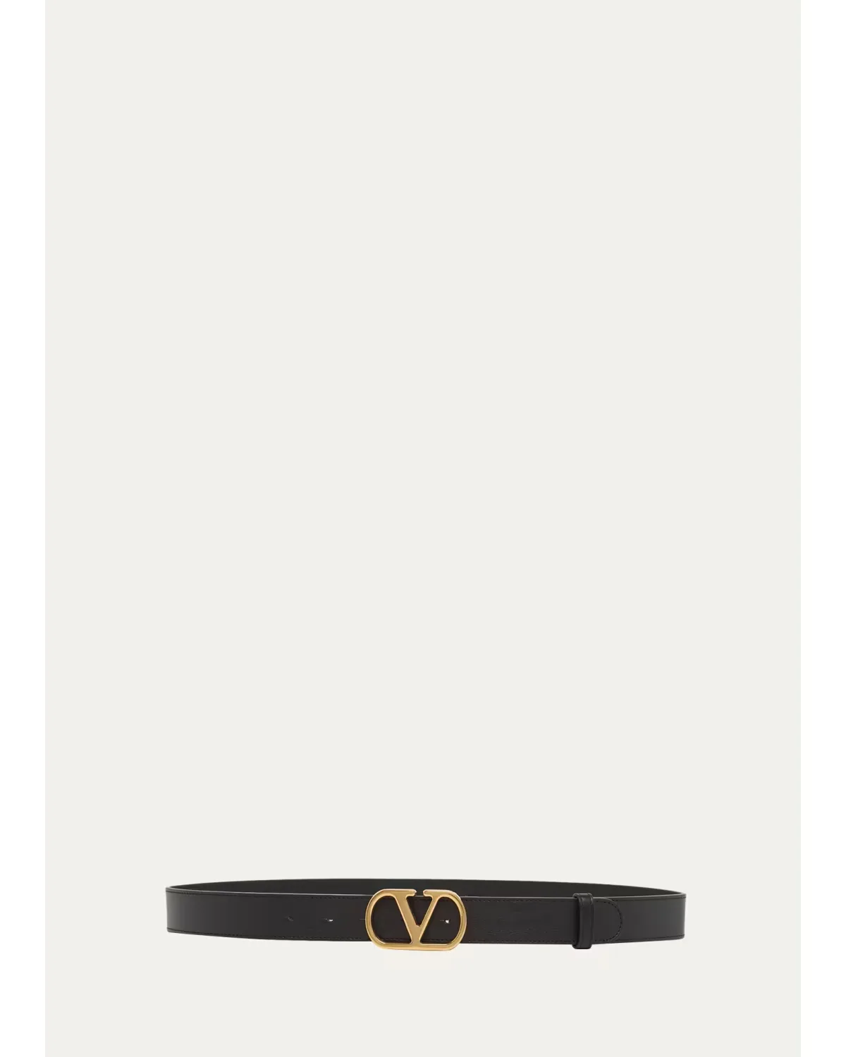 VLogo Signature Cut-to-Size Leather Belt, 30MM
