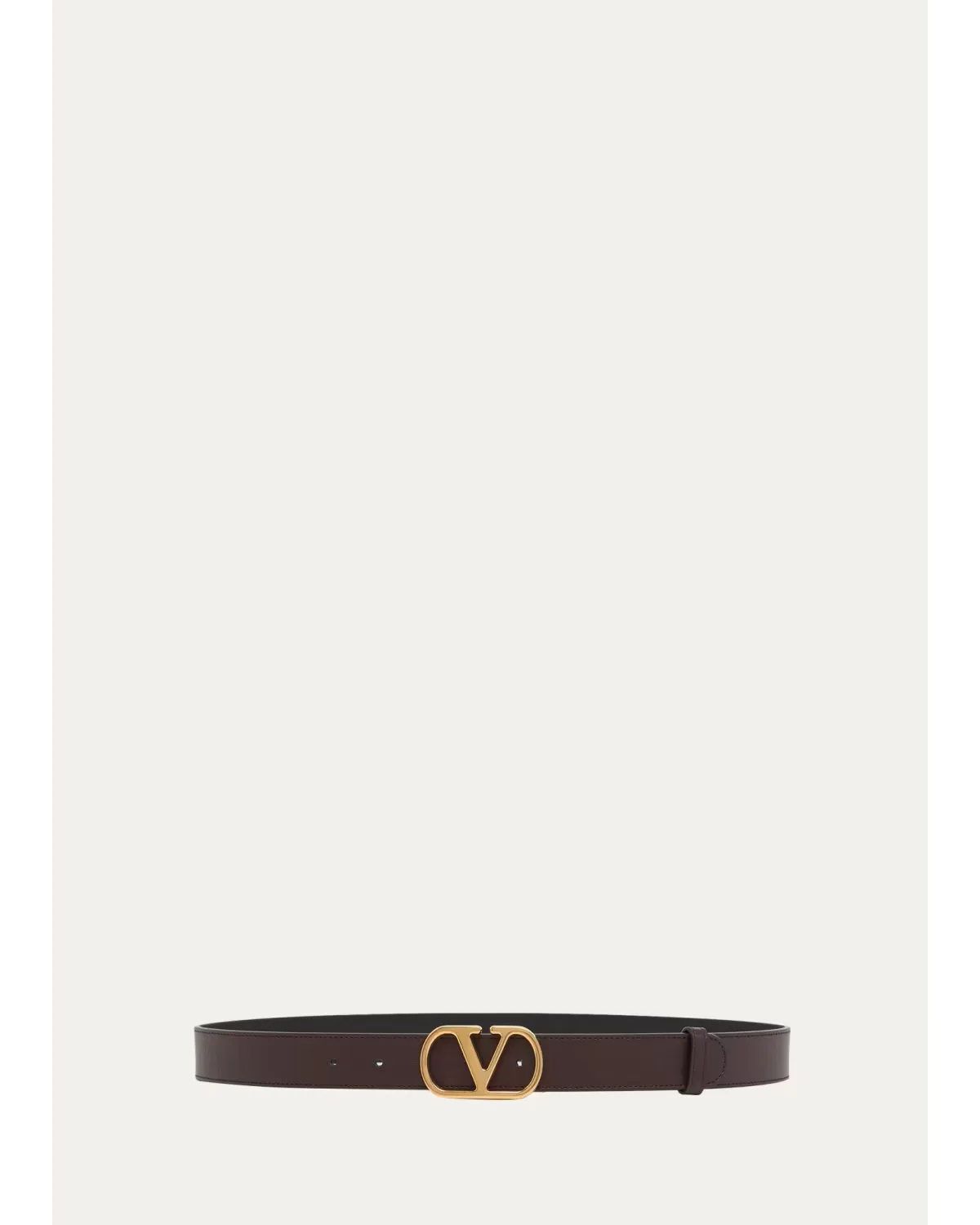 VLogo Signature Cut-to-Size Leather Belt, 30MM