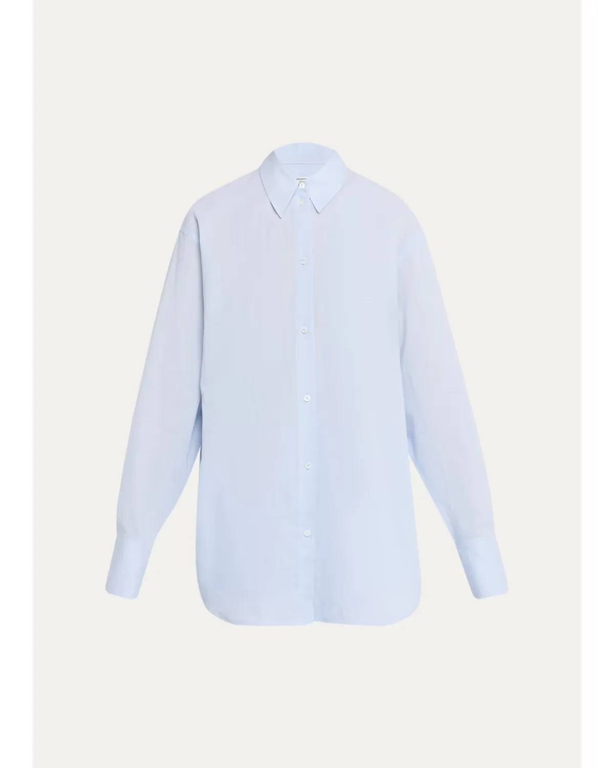 Garderob Oversized Linen-Cotton Shirt by Totême