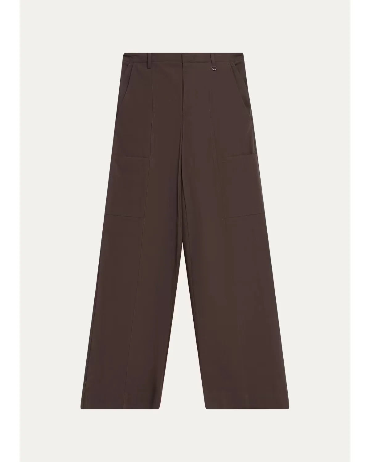 Mid-Rise Paneled Stretch Cotton Pants by Vince