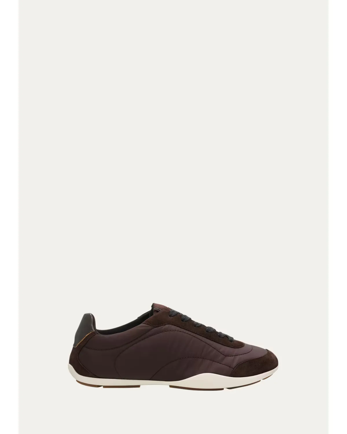 Nylon Suede Sneakers
