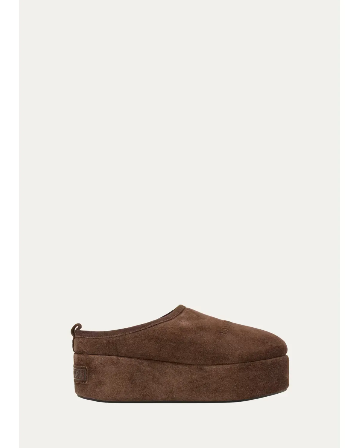 Alaska Suede Faux Shearling Mules