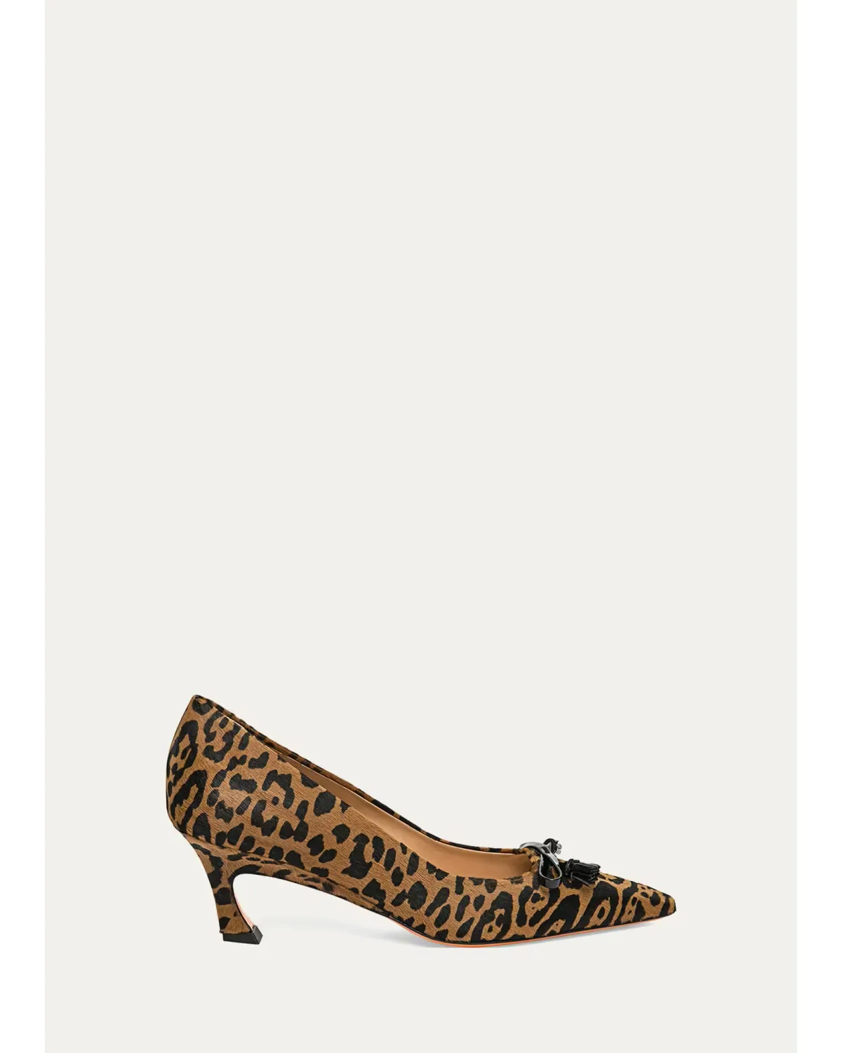 Adri 55MM Leopard-Print Calf Hair Pumps