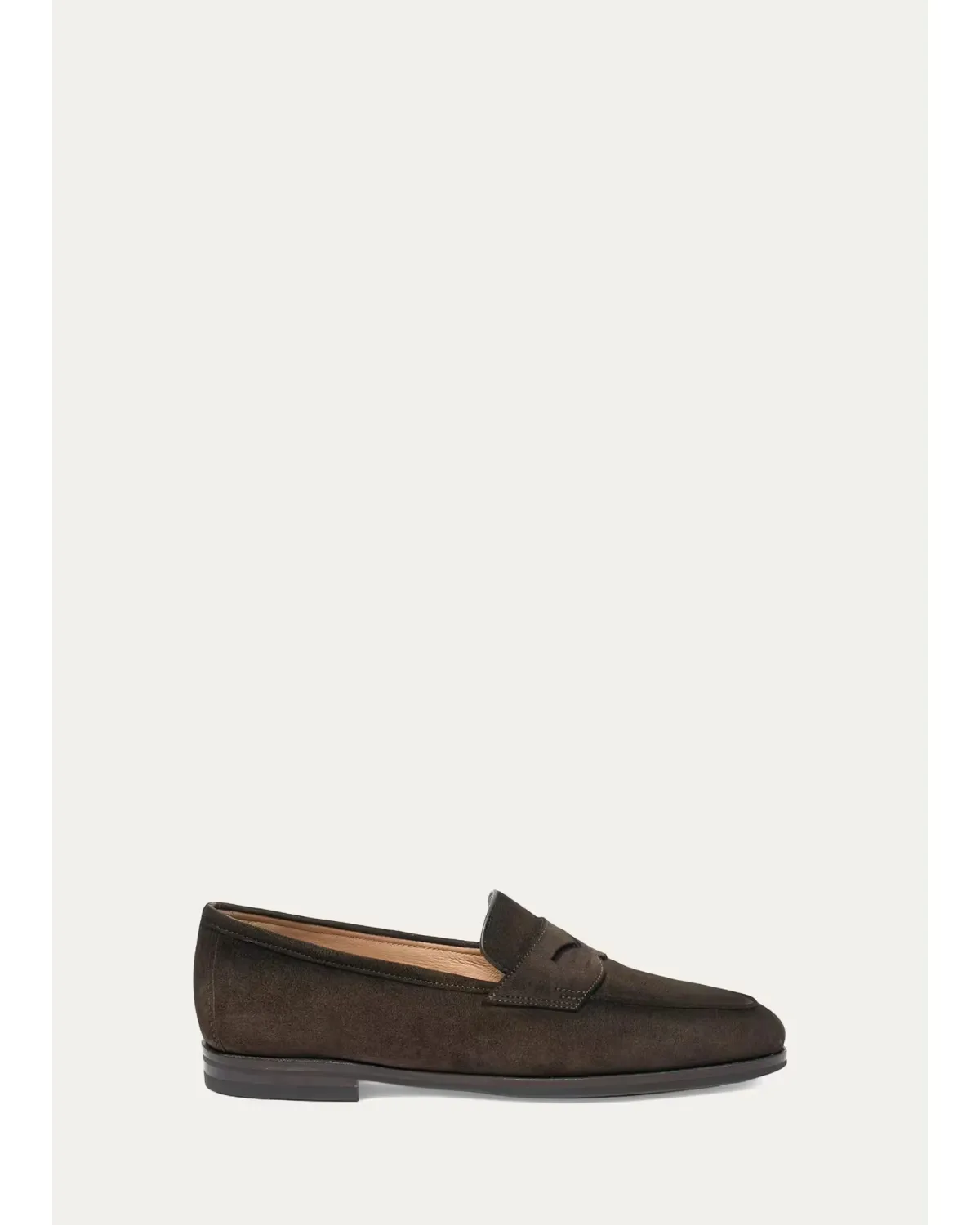 Suede Penny Loafers