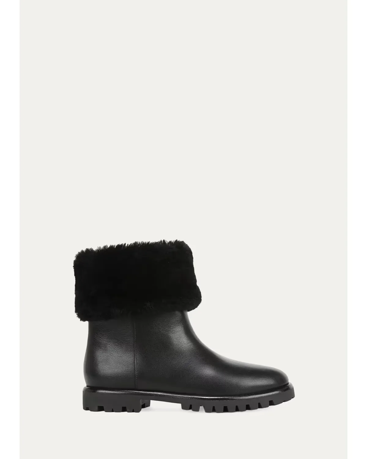 Cameron Shearling-Lined Leather Boots by Vince