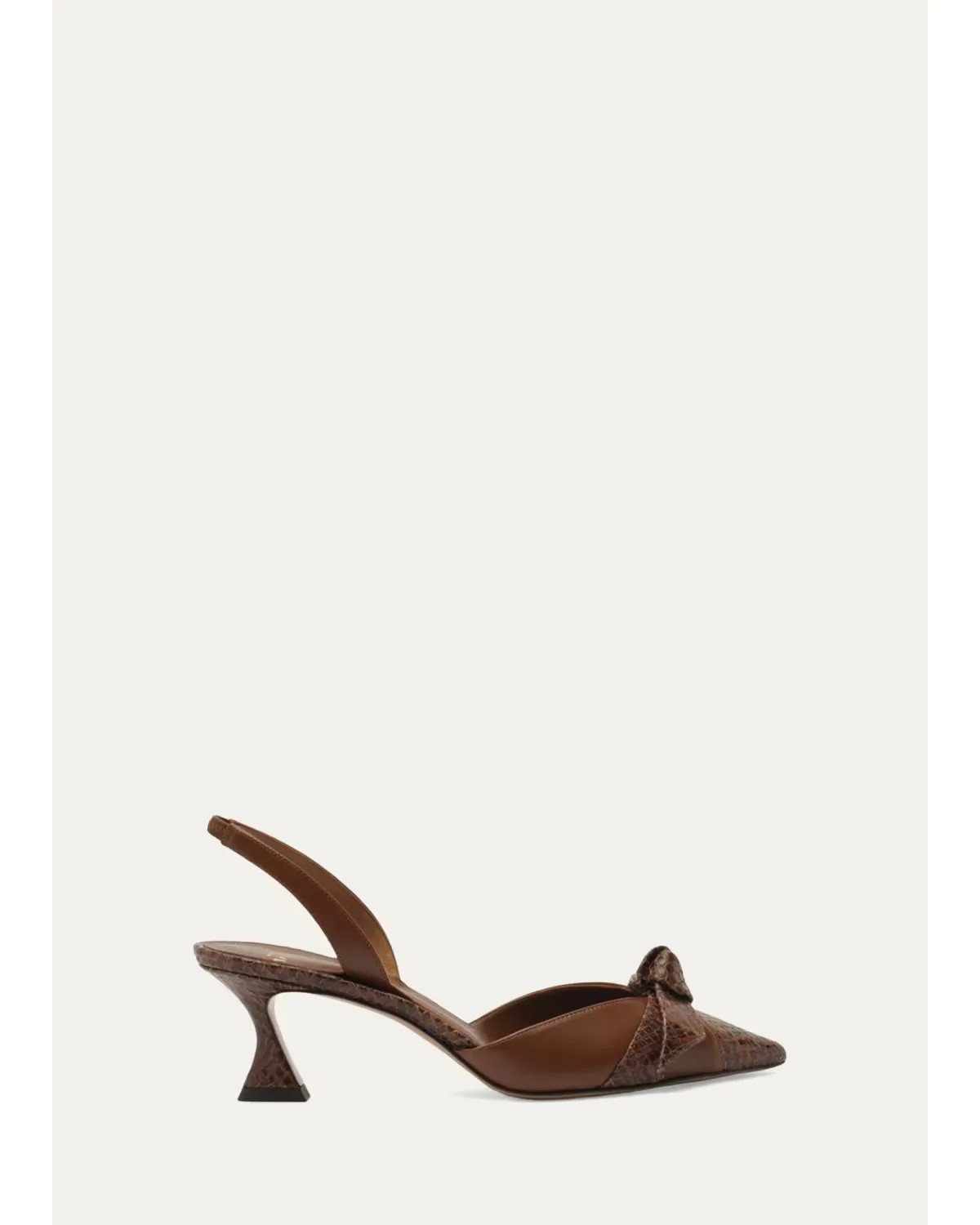 60mm Clarita Suede Slingback Pumps by Alexandre Birman