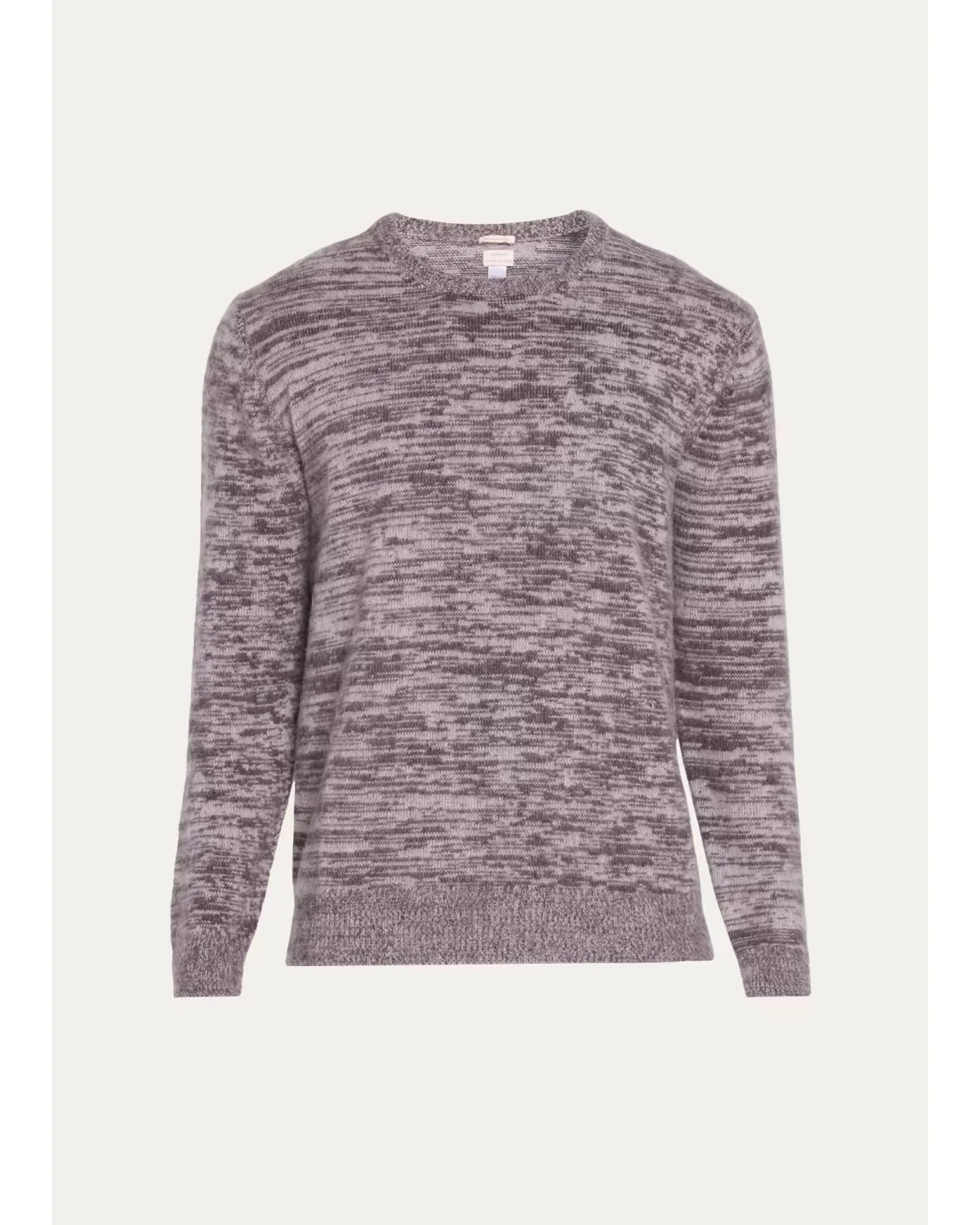 Space-Dyed Cotton Crewneck Sweater by Baldassari