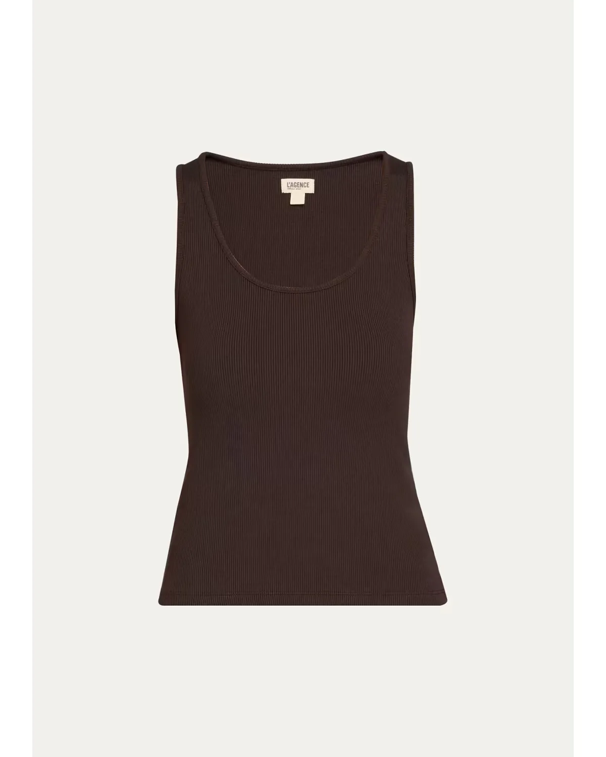 Adira Scoop-Neck Tank Top by L'AGENCE