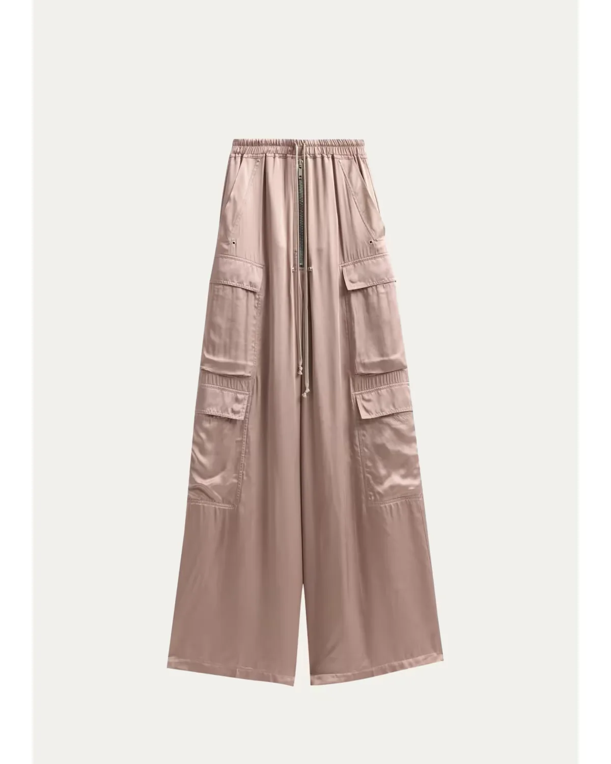 Cargobelas Satin Pants by Rick Owens