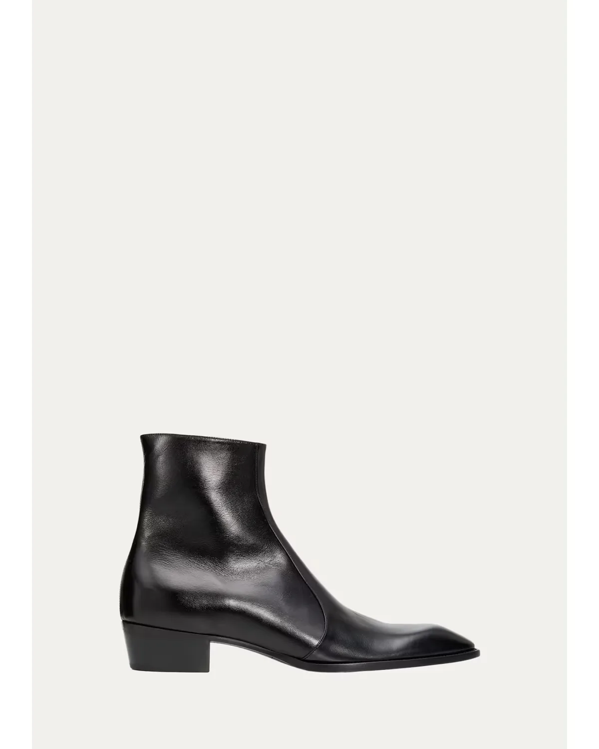 Aurelien Leather Ankle Boots by Saint Laurent