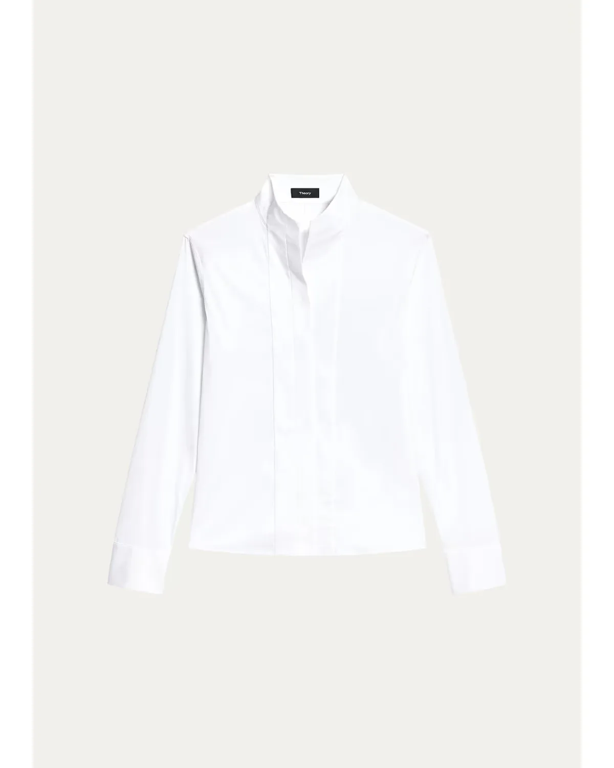 Tailored Cotton-Blend Shirt by Theory