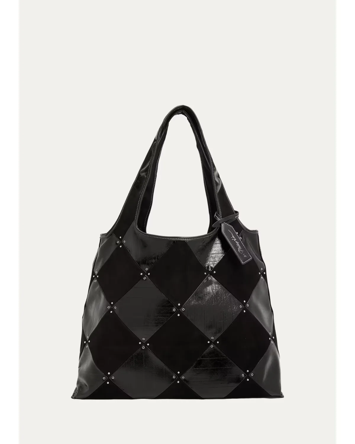 Quilted Patchwork Market Tote Bag by 3.1 Phillip Lim