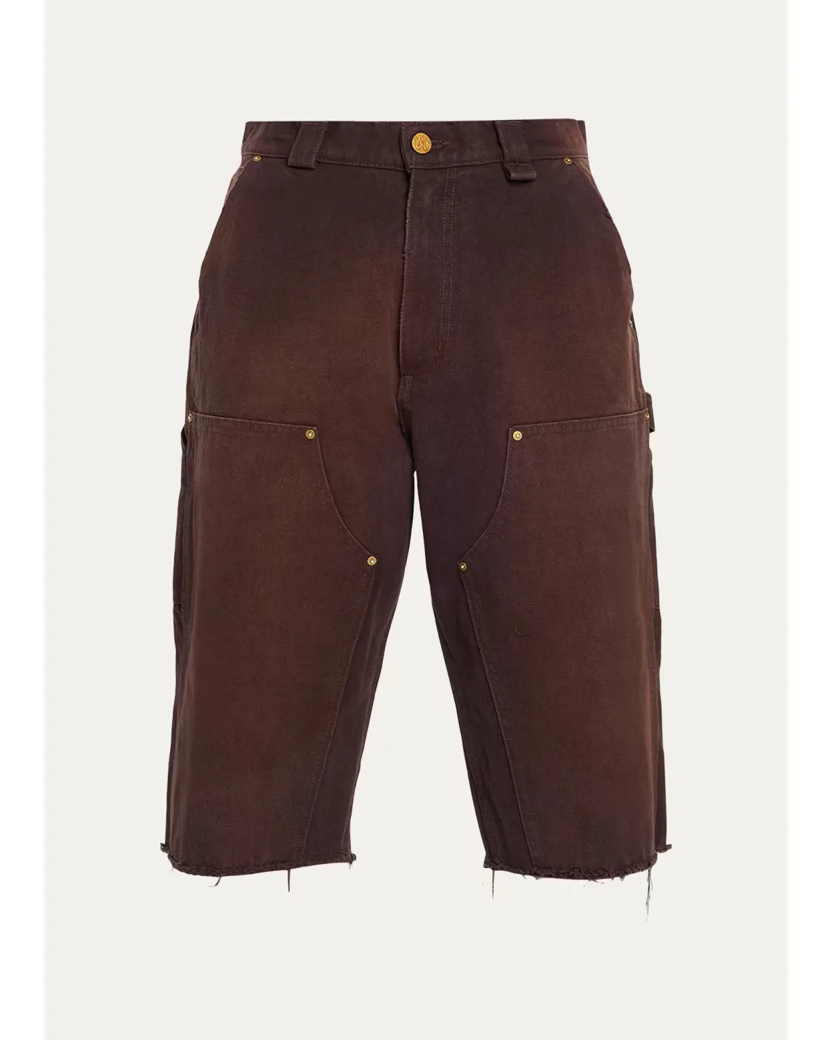 Wide-Leg Carpenter Shorts by Willy Chavarria