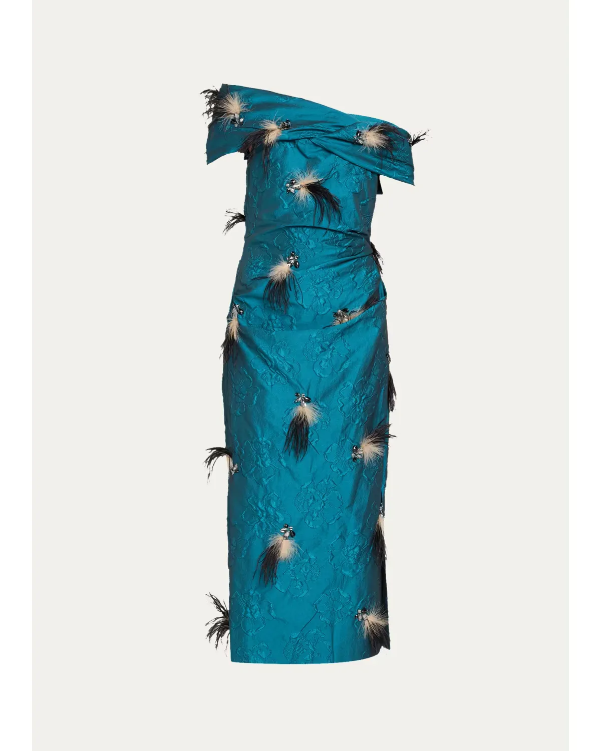 Violeta Embellished Off-the-Shoulder Dress by Ulla Johnson