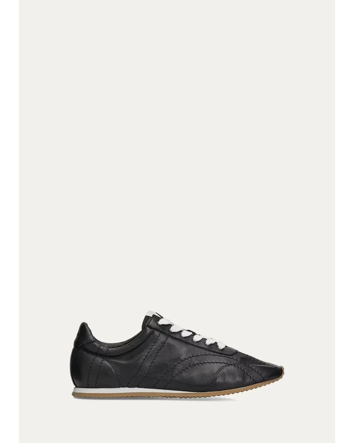 Flex Nappa Leather Low-Top Sneakers by Totême