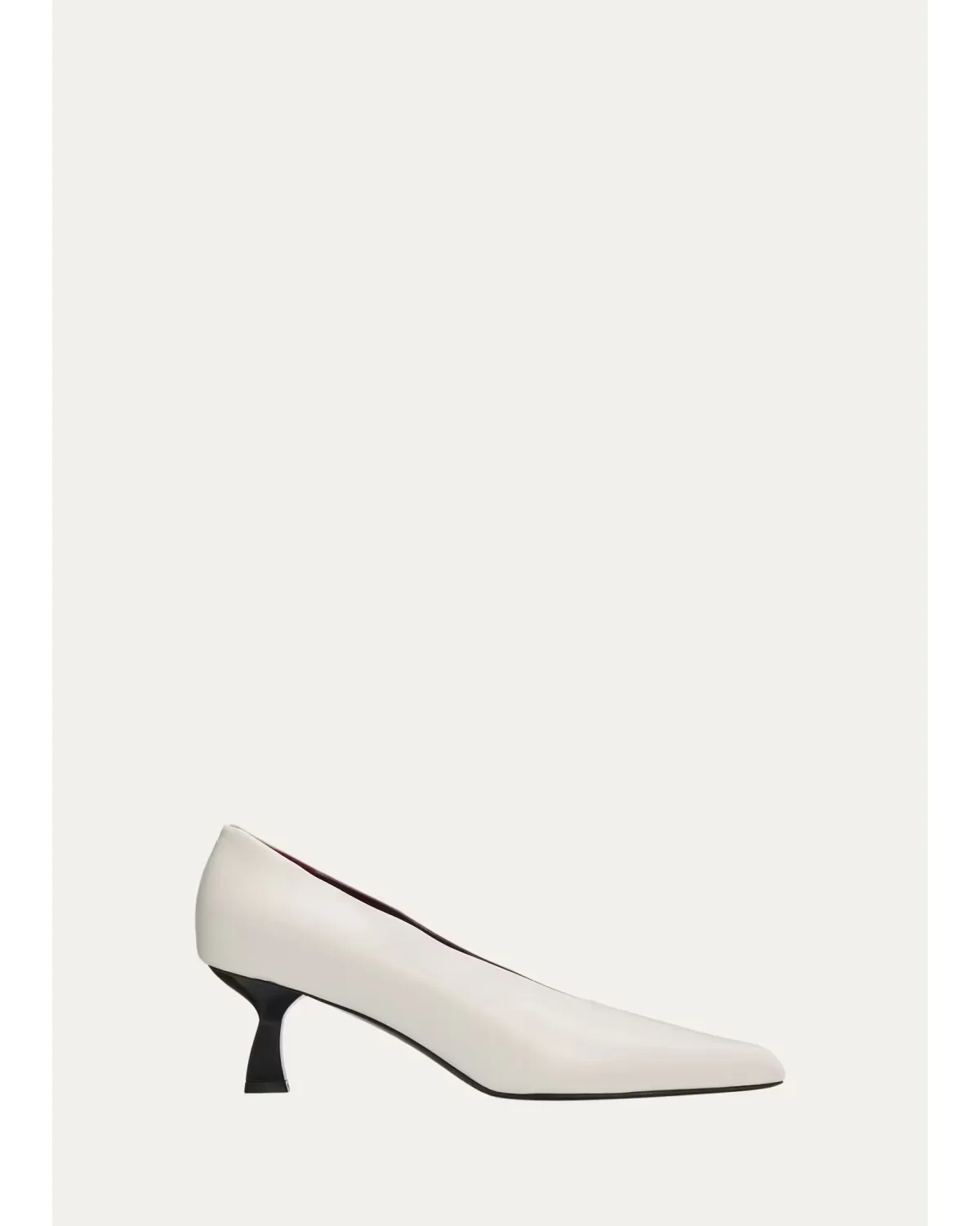 70mm Lambskin Leather Kitten-Heel Pumps by Nodaleto