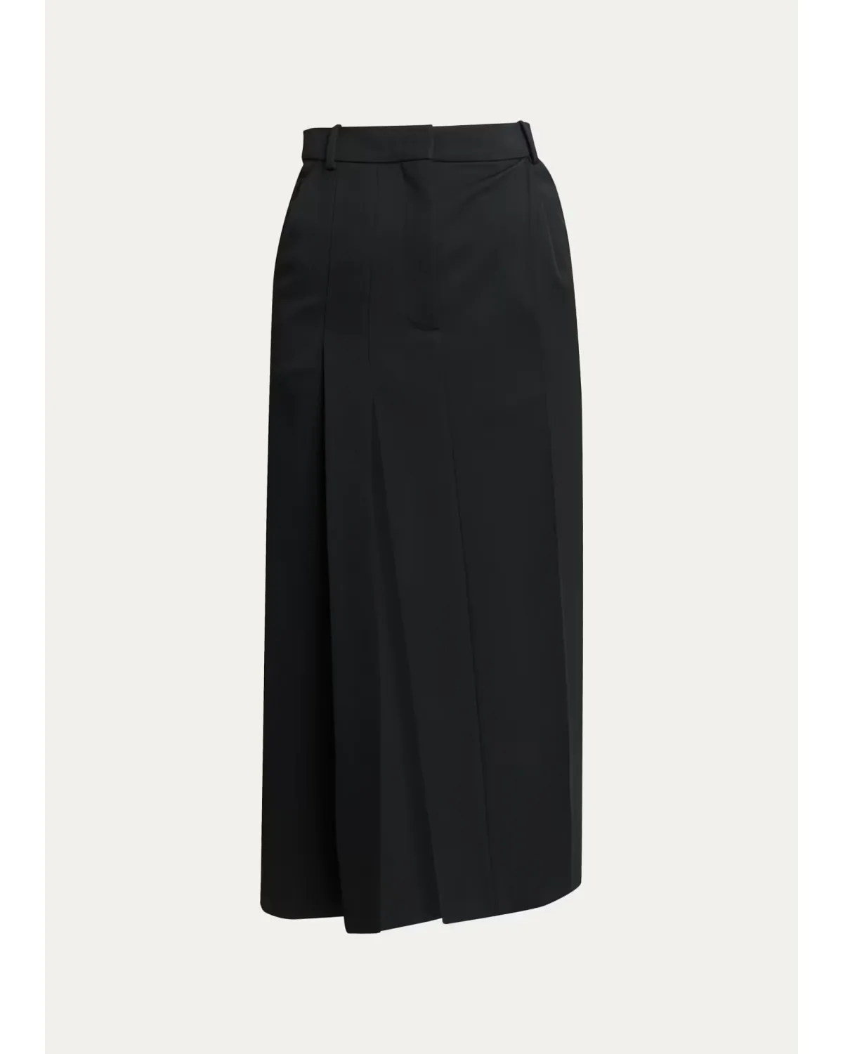 Pleated Wool Midi Skirt by GIVENCHY