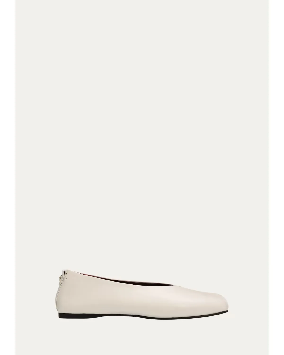 Leather Ballerina Flats