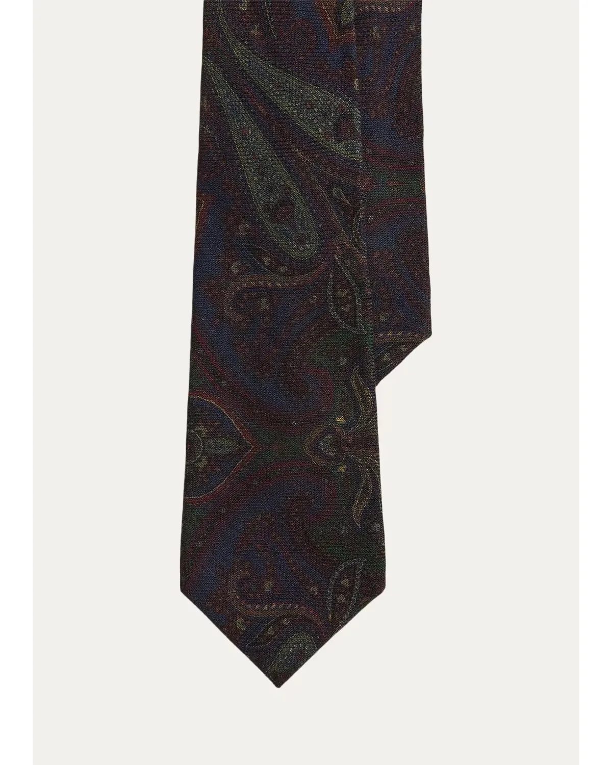 Paisley Wool-Silk Tie by Ralph Lauren