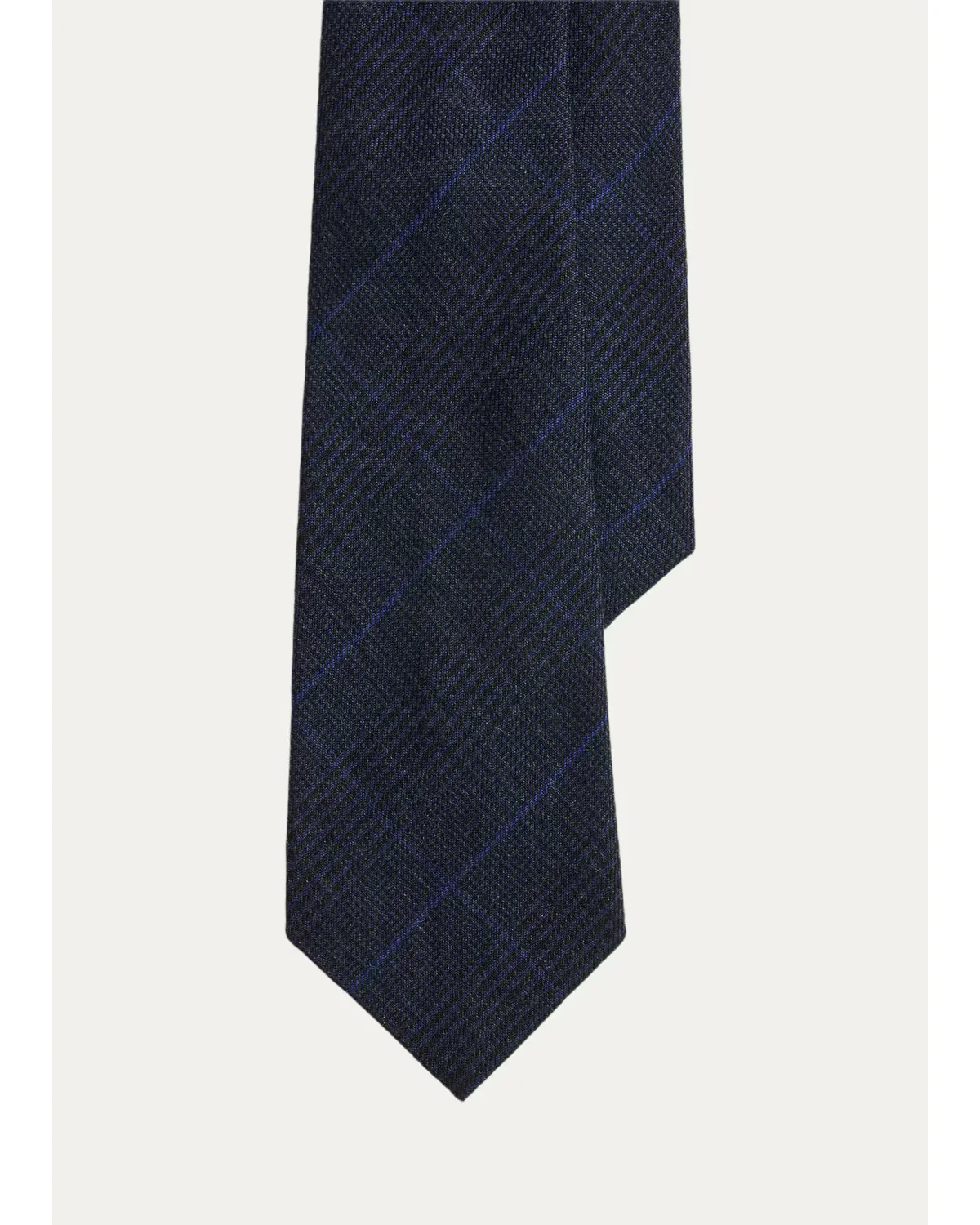 Glen Plaid Cashmere Tie by Ralph Lauren