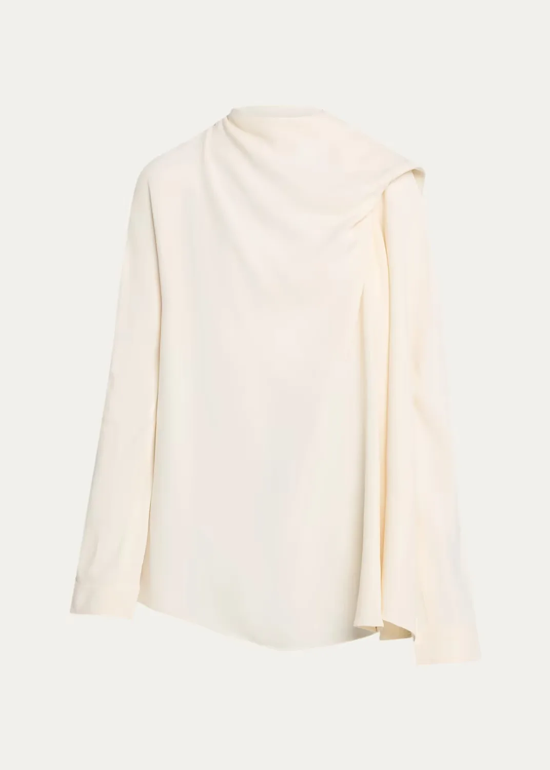 Draped Cady Blouse