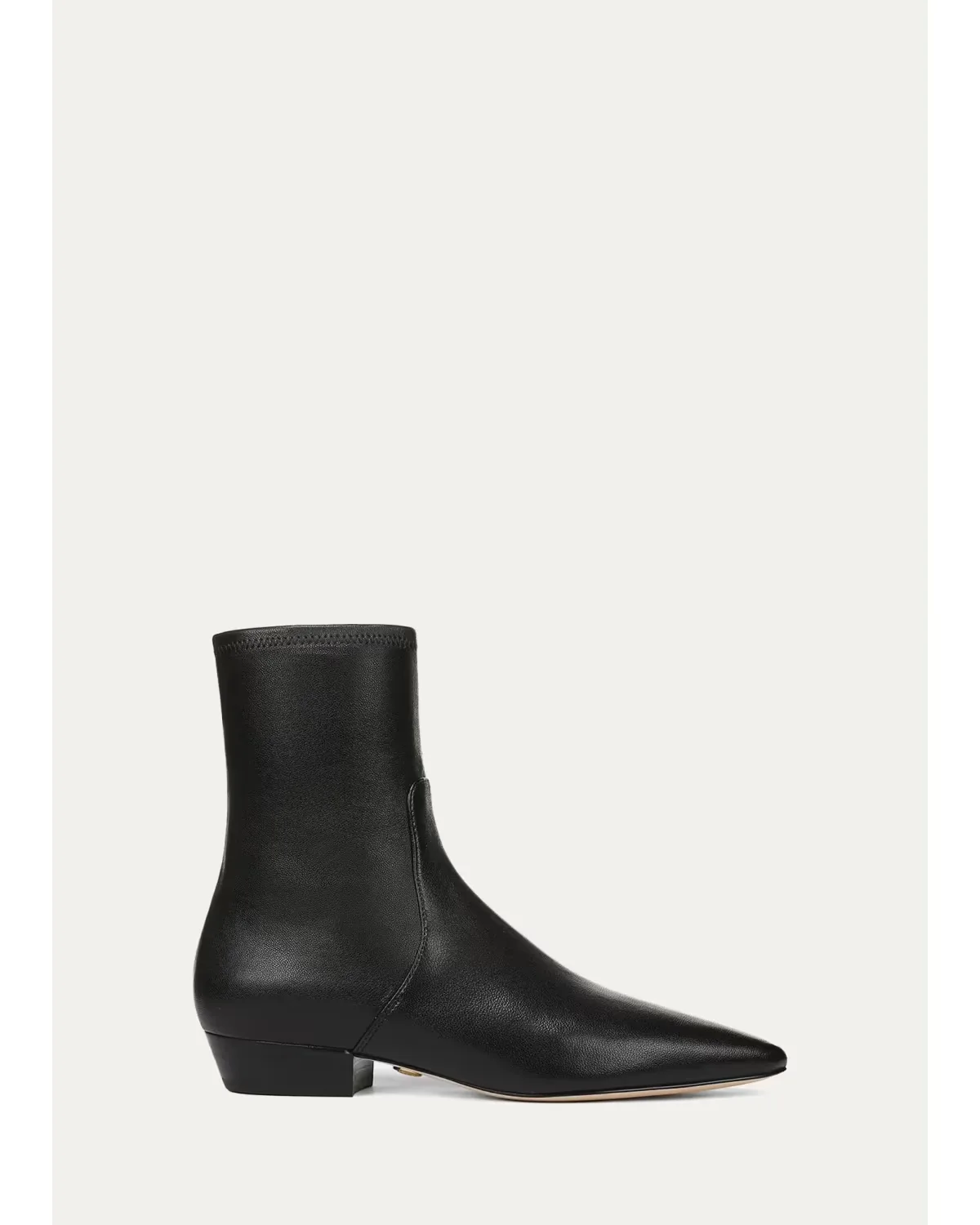 Glinda Leather Ankle Boots by Veronica Beard