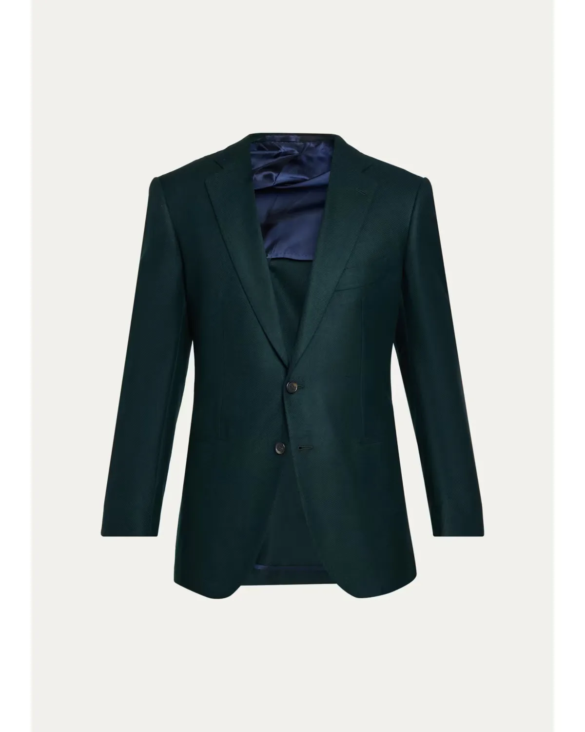 Cashmere Plaid Single-Breasted Sport Coat by Cesare Attolini