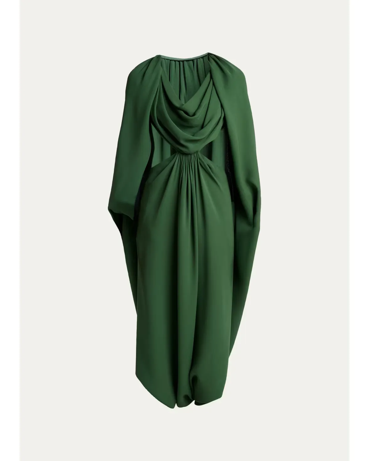 Cape Draped Dress by Balenciaga