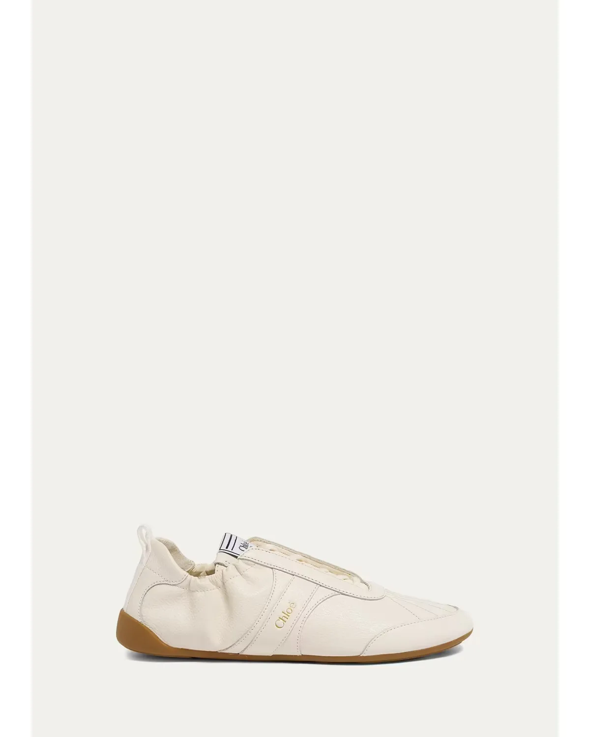 Kick Leather Low-Top Sneakers by Chloé