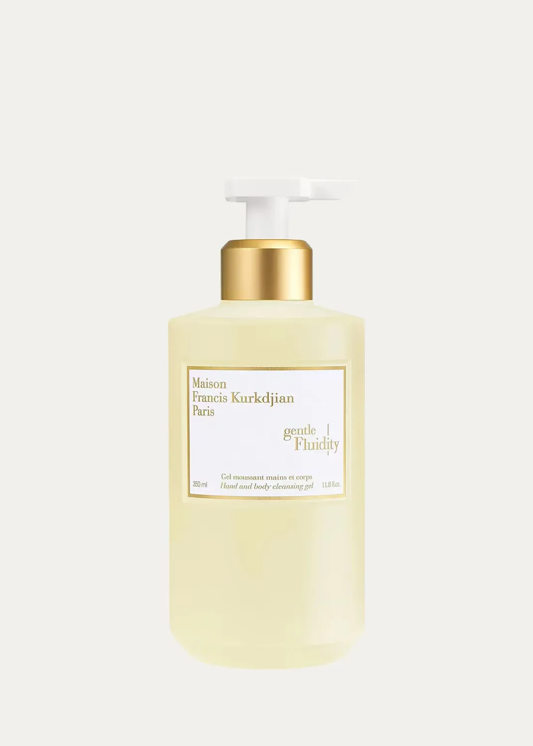 Gentle Fluidity Gold Hand & Body Cleansing Gel, 11.8 oz by Maison Francis Kurkdjian