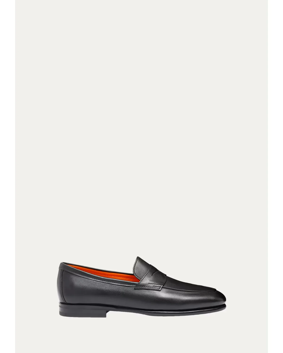 Carlo Leather Penny Loafers by Santoni