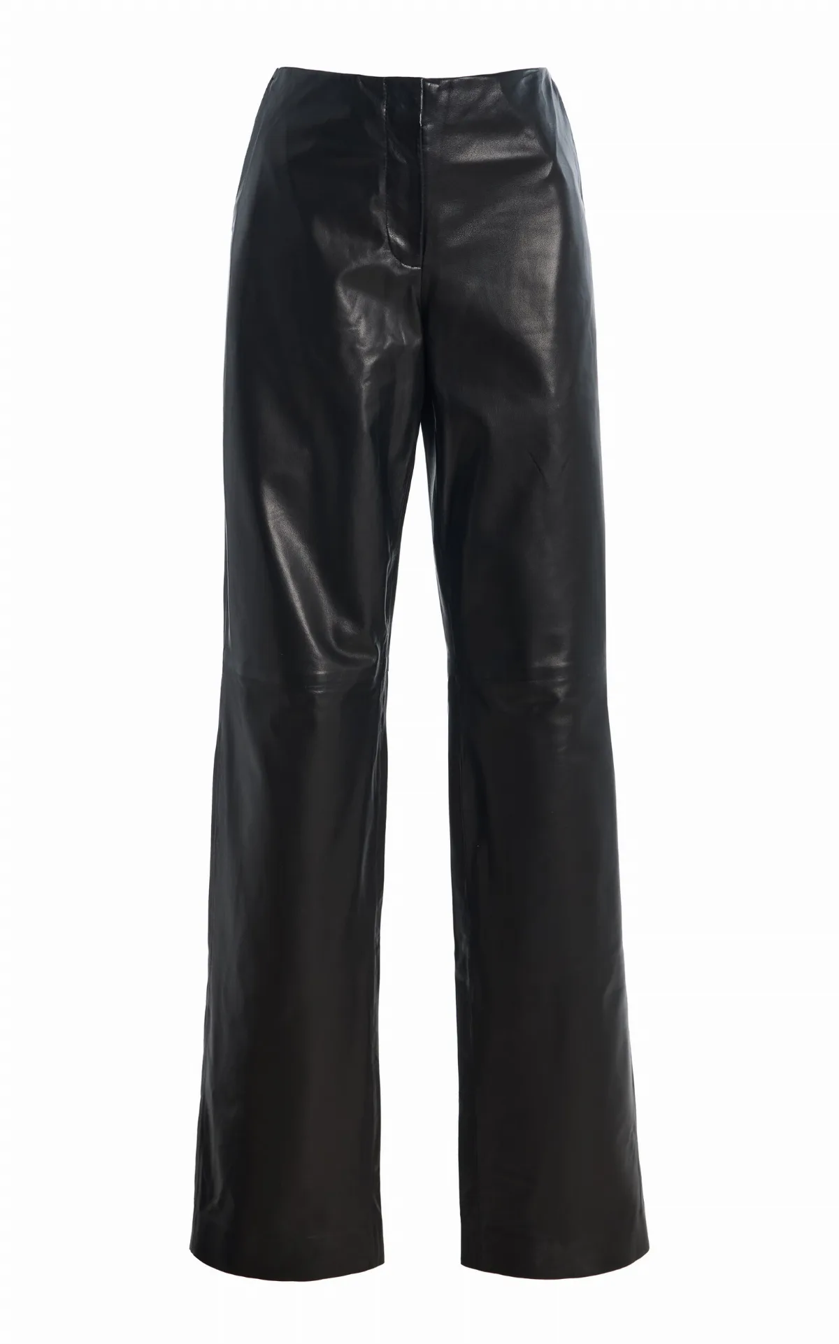 Easy Leather Straight-Leg Pants by Totême