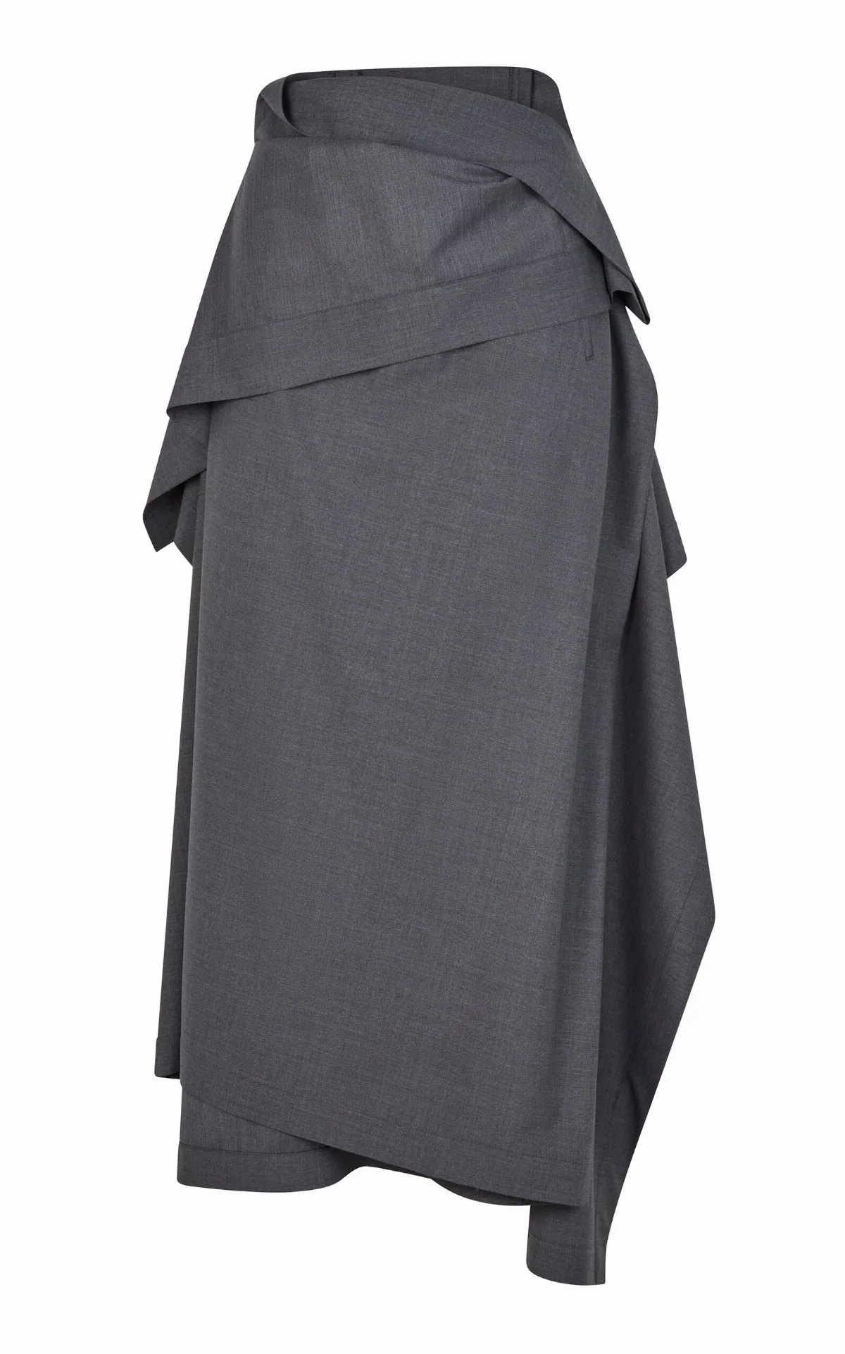 Rosario Wool-Blend Maxi Skirt