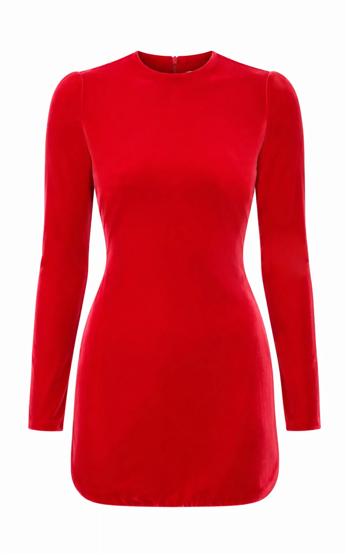 Cinched Velvet Mini Dress by Alaa