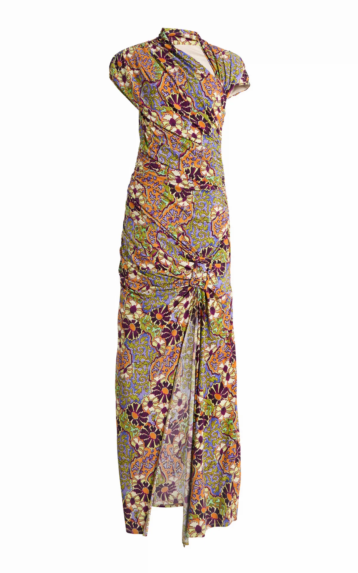 Johanna Floral Crepe Midi Dress by Almais
